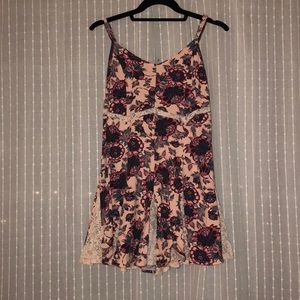 Floral and Lace Dress